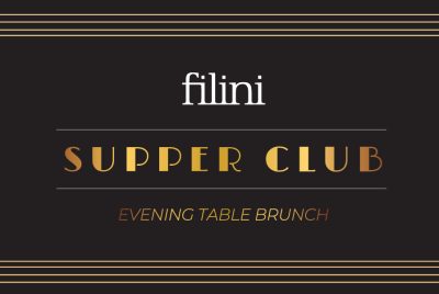Supper Club Evening Brunch at Filini Garden, Radisson Blu Yas Island